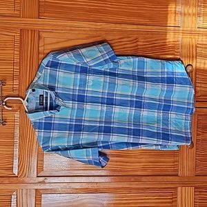 Chaps Short Sleeve Button Up